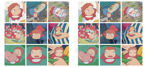 ポニョ, ponyo, studio ghibli Cup Wrap design W-17887