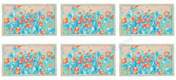 ポニョ, ponyo, studio ghibli Cup Wrap design W-17894