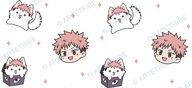 咒術迴戰, jujutsu kaisen Cup Wrap design W-18538