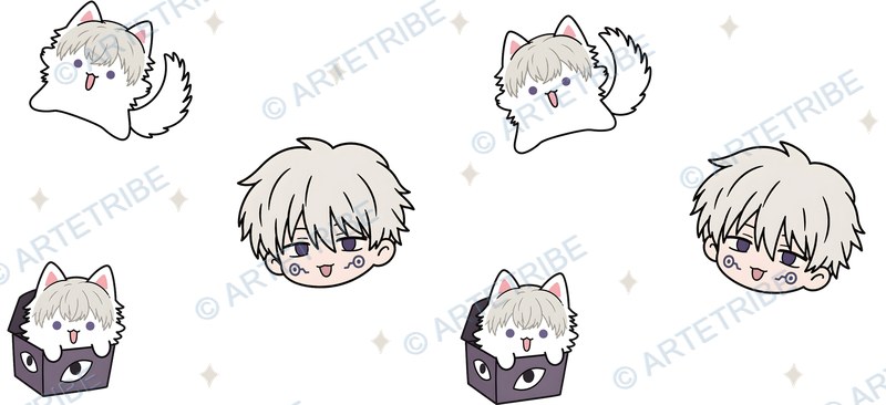 咒術迴戰, jujutsu kaisen Cup Wrap design W-18543